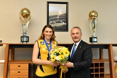 VakıfBank, Kaptanını Uğurladı