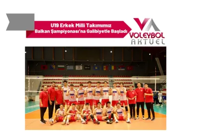 U19 Erkek Milli Takımımız Balkan Şampiyonası’na Galibiyetle Başladı