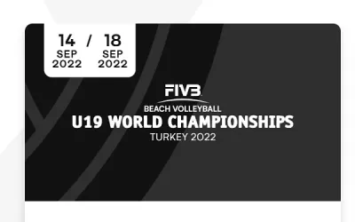 U19 Dünya Plaj Voleybolu Şampiyonası Dikili'de Gerçekleştirilecek