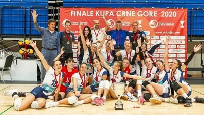 Çağla Doğan'ın forma giydiği OK Galeb Bar, Karadağ Kupası'nın sahibi!..