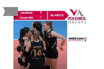VakıfBank Sarıyer'i 3-1 ile geçti
