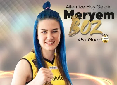 Mavi Şimşek Meryem Boz VakıfBank'ta
