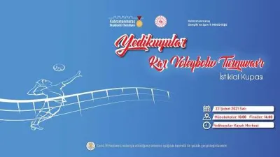 K. Maraş'ta İstiklal Kupası Kar Voleybolu Turnuvası