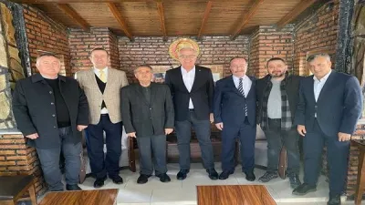 TVF Başkanı Üstündağ, Bigadiç’te ziyaretlerde bulundu