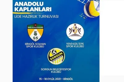 Bingöl'de Anadolu Kaplanları Turnuvası