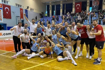 Aydın BŞ Belediyespor, THY'ye 3.'lük fırsatı vermedi