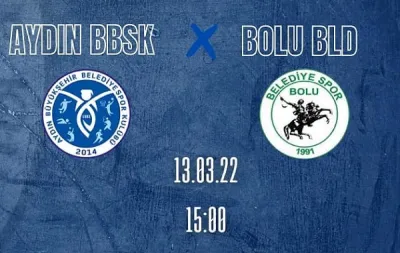 Aydın BŞ Belediyespor play off için kritik maçta Bolu Belediyespor'u konuk edecek