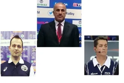 Aziz Yener, Erol Akbulut ve Erdal Akıncı'ya CEV'den görev