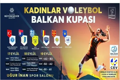 Balkan Kupası Heyecanı Kuşadası'nda başlıyor