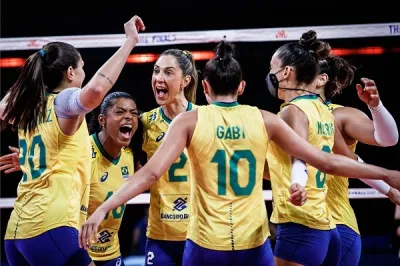 Kadınlar VNL'de İlk Finalist Brezilya