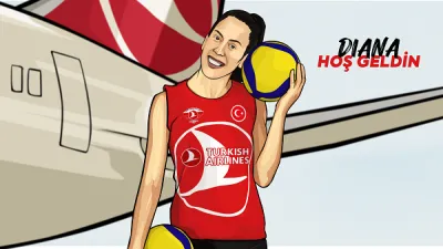 Diana Duana Alecrim, Türk Hava Yolları'nda