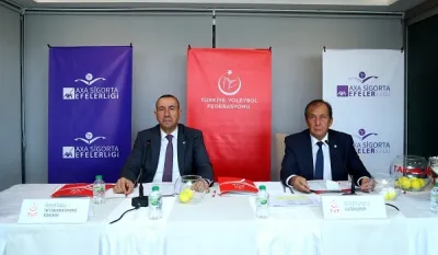 AXA Sigorta Efeler Ligi Ligi’nde fikstür çekimi gerçekleştirildi