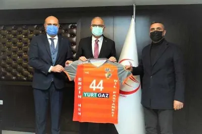 Akif Başkan'dan Erzin'e Teşekkür