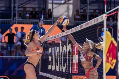 EuroBeachVolley Viyana'da başladı