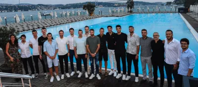 Galatasaray Erkek Voleybol Takımı sezon açılış yemeğinde bir araya geldi