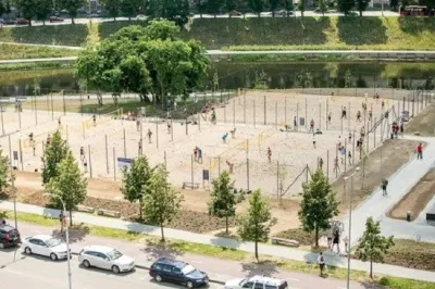 Plaj Voleyboluna Yeni Tesis