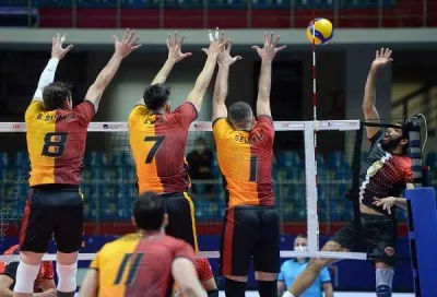 Galatasaray, Spor Toto'yu 5 sette geçti