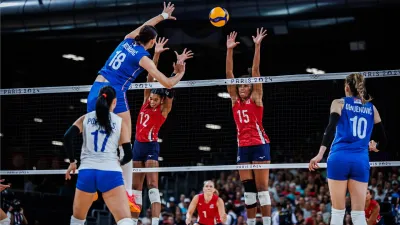 ABD, kritik maçta Sırbistan'ı 5 sette yenebildi