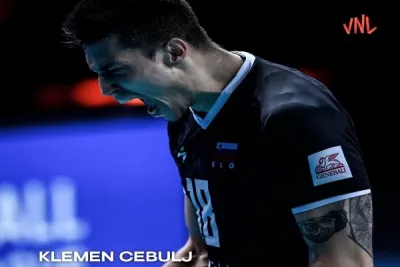 Sloven Cebulj 2021 VNL'de sayı rekorunu kırdı