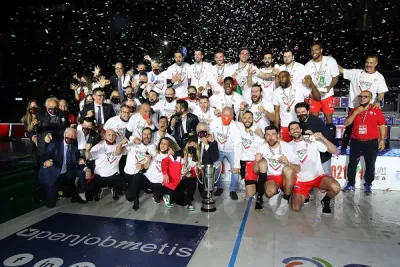 İtalya'da Perugia'yı 3-1 yenen Lube Şampiyon