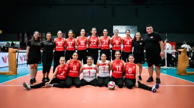 Oturarak Voleybol Milli Takımımız Hırvatistan'ı 3-0 Yendi