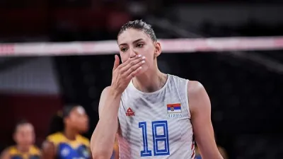 Tijana Boskoviç'in 32 sayısı Sırbistan'a yetmedi