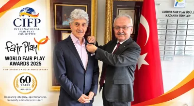 Uluslararası Fair Play Komitesi (CIFP)'den Türkiye'ye 2 Büyük Ödül