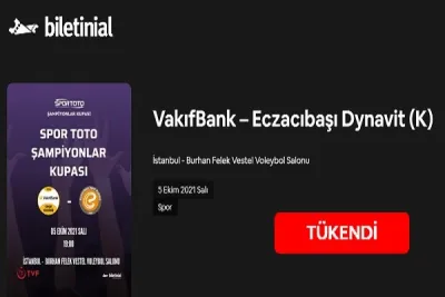 Dev Maçın Biletleri Tükendi