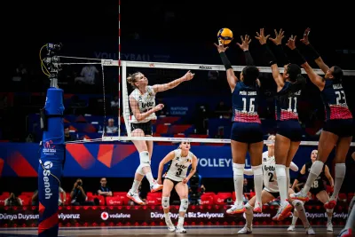 Kadınlar VNL 2025 2.Etabında 2. maçlar tamamlandı