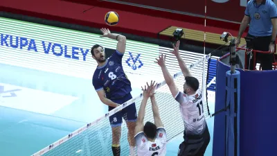Erkekler AXA Sigorta Kupa Voley Çeyrek Final Etabı Başladı