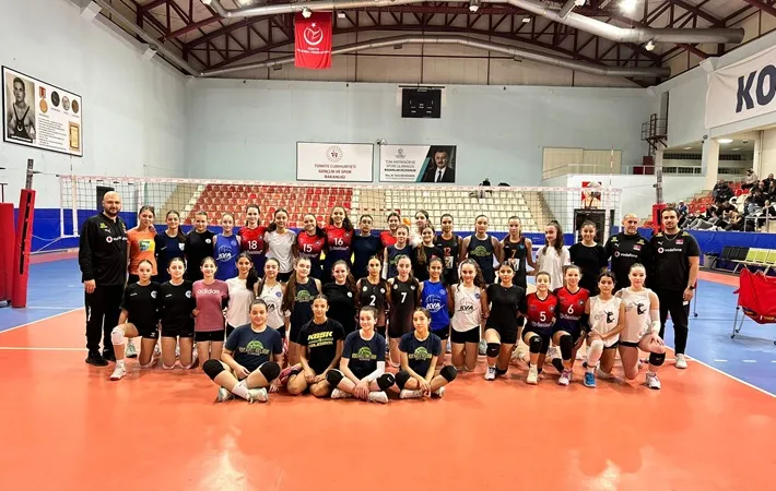 Altyapı Kız Milli Takımı Sporcu Taramaları Kocaeli'de Yapıldı