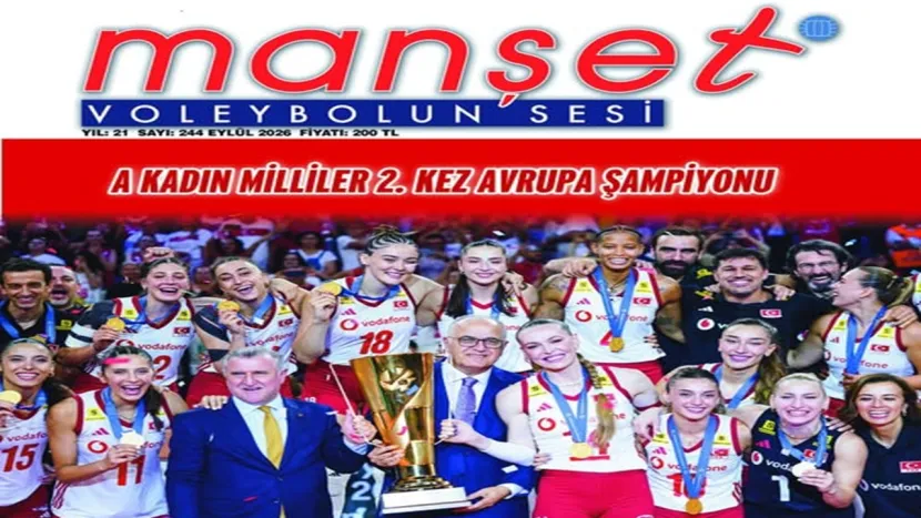 Enver Bağlarbaşı'ndan Avrupa Şampiyonluk Manşeti