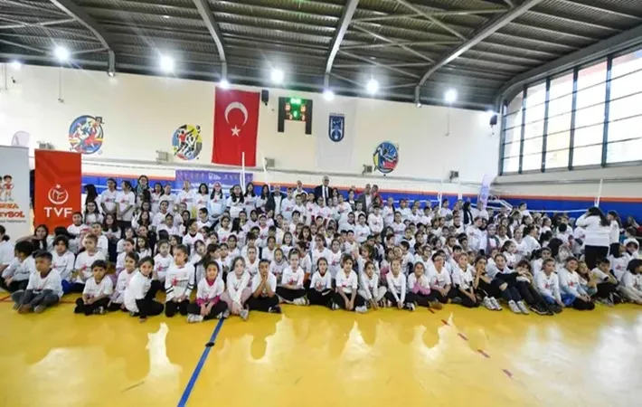 Fabrika Voleybol'un 47. okulu Sincan'da açıldı