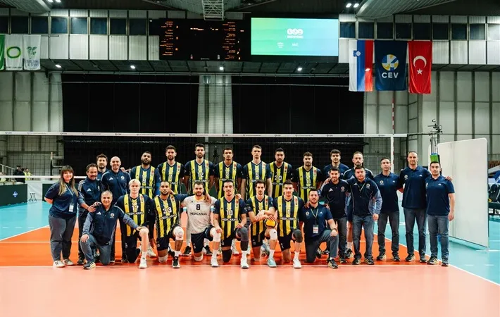 Fenerbahçe Medicana Ljubjlana deplasmanında 5. Sette Kaybetti