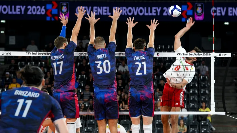 Filenin Efeleri Eurovolley'deki İkinci Maçta Fransa'ya 3-0 Yenildi