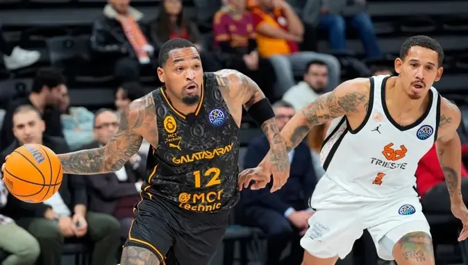 Galatasaray Trieste’ye 80-79 yenilerek ilk yenilgisini aldı