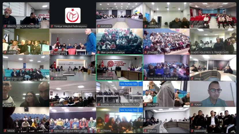 Türk Voleybolunda Bir İlk: 81 İlde Eş Zamanlı Hakem ve Gözlemci Zirvesi