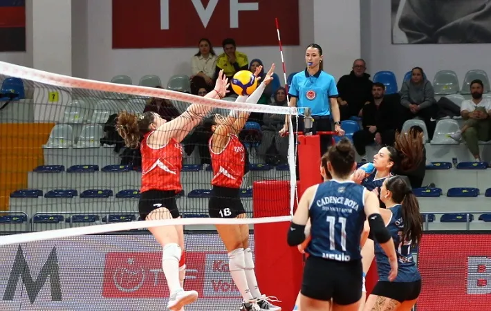 TVF Kadınlar 2.Ligi Yarı Final Müsabakaları Başladı