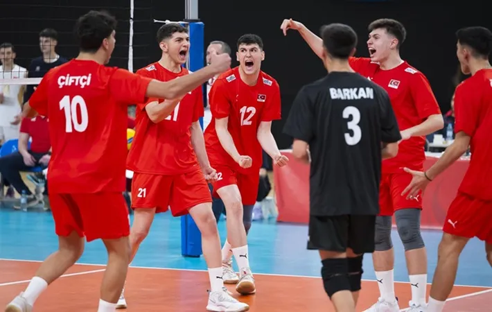 U18 Erkek Milli Takımımız, ilk maçta Karadağ'a 3-0 yenildi